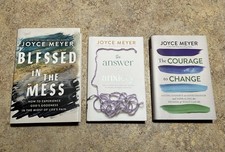 Joyce Meyer Book Bundle | 3 Joyce Meyer Hardcover Books Like New
