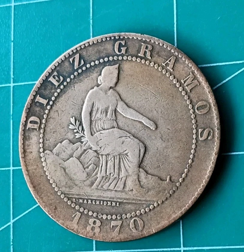 Copper 1870 Year Spanish Coins for sale | eBay