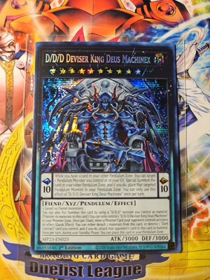 D/D/D Deviser King Deus Machinex MP23-EN023 25th Anniversary Tin: Dueling Heroes