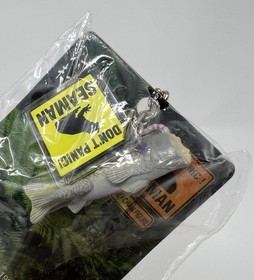 SEGA Seaman Dreamcast Keychain Figure 1998 promotional promo frog Gill man Rare