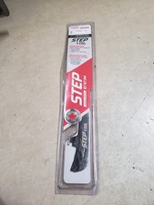 Pair CCM Hockey Step V-Steel XS Runners Size 247 Mirror-Finished Stainless Steel