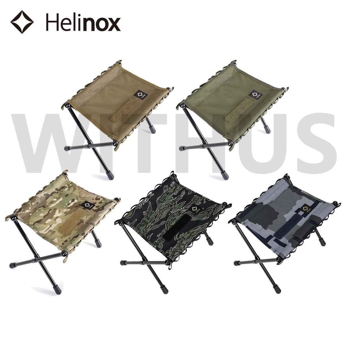 BRIEFING × HELINOX TACTICAL SPEED STOOL Helinox Tactical Speed Stool M Lightweight Chair for Camping