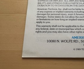 Power Blade & River City Ransom (Carts, Manuals) Authentic Nintendo NES Game Lot