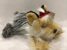 Toys R Us Animal Alley Yorkshire Terrier Yorkie 12" Puppy Dog Plush Stuffed Toy