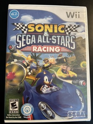Sonic Hedgehog Sega All Stars Racing NEW Factory Sealed Nintendo Wii