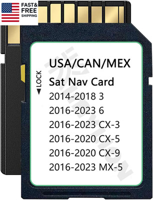 Upgraded Navigation SD Card - BHP166EZ1U, Offline GPS Map & HUD Support, Compati