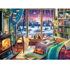 500 Piece Elderly Jigsaw Puzzle for Adults 20.5 x 15 Inch Large Art Game