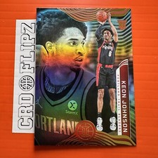 2021-22 Panini Illusions Keon Johnson Rookie Portland Trail Blazers #171