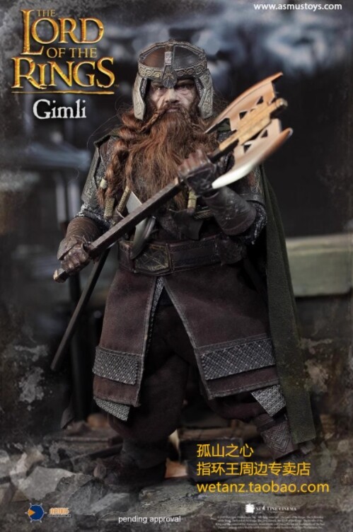 ASMUS TOYS LOTR018 The Lord of the Rings Gimli 1/6 Figure