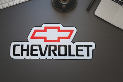 Chevrolet 9V LED Light Homedecor 11.75inx5in