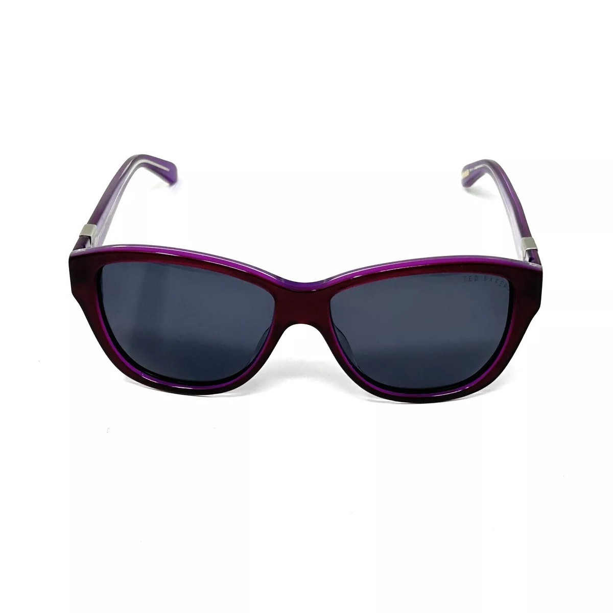 Ted Baker purple sunglasses with a cute design Ted Baker Sunglasses Occitan Plum Purple Sunglasses B561  main image 2