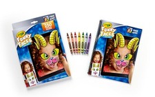Crayola Funny Faces CREATE 250 VIRTUAL MASKS 22 Interactive Coloring Pages ZaZOO
