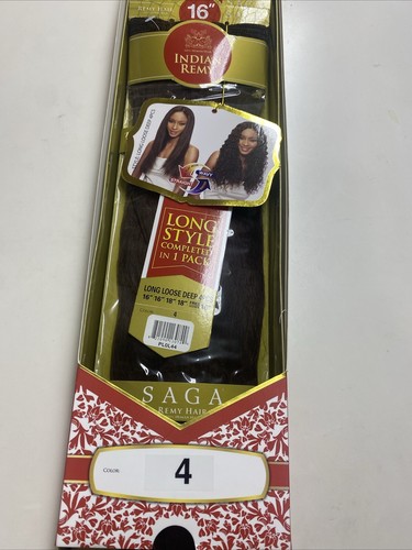 SAGA INDIAN_REMY MOJADO Y ONDULADO_LARGO_SUELTO_PROFUNDO_#4_(16",16",18",18"+16"CIERRE) - Imagen 5 de 6