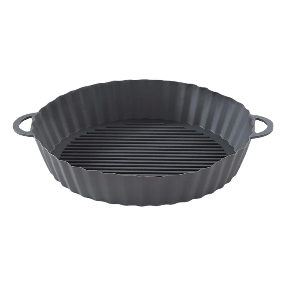 Air Fryer Silicone Pot Basket Liners Non-Stick Safe Oven Baking Tray Accessories