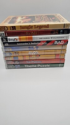 PC CD ROM X 10 games bundle, 5 Brand New Sealed, 5 In Good Used ...
