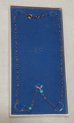Vintage Automade 12K Gold Filled Necklace Jewelry Orig Box
