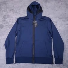 NIKE Therma Flex Showtime Full Zip Hoodie Jacket Mens Size MEDIUM Navy Blue 