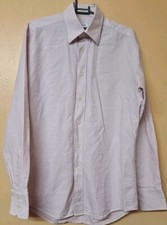 Versace Collection Shirt Pink Patterned Formal Dress Cotton Blend 22 P2P Size 15