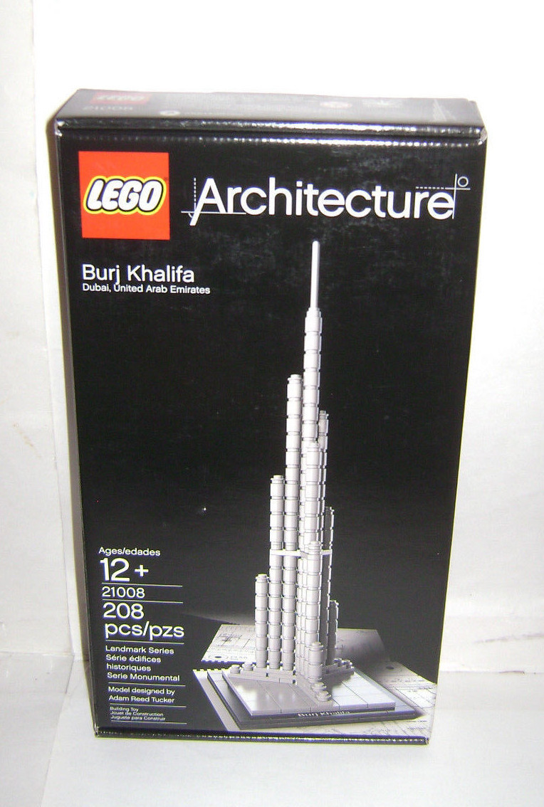 NEW 21008 Lego ARCHITECTURE Burj Khalifa Building Toy SEALED BOX RETIRED A