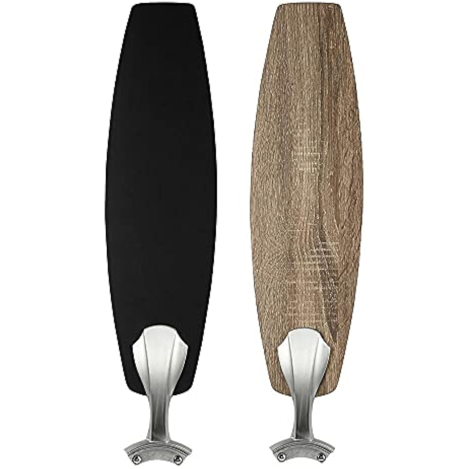 Hampton Bay Sidlow 52 in. Indoor LED Brushed Nickel Hugger Fan