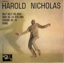 HAROLD NICHOLAS HULLY GULLY FIRE HOUSE FRENCH ORIG EP JIMMY WALTER