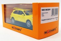 Porsche Cayenne 2014 Typ 92A E2 Gelb 1:43 Maxichamps Modellauto