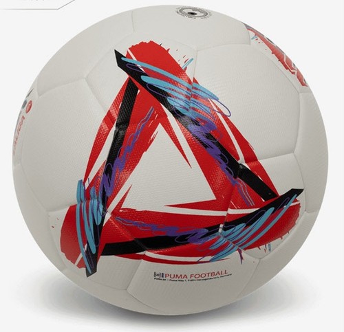 Balón de fútbol PUMA unisex órbita LALIGA 1 FIFA blanco rojo 08428601 - Imagen 2 de 5