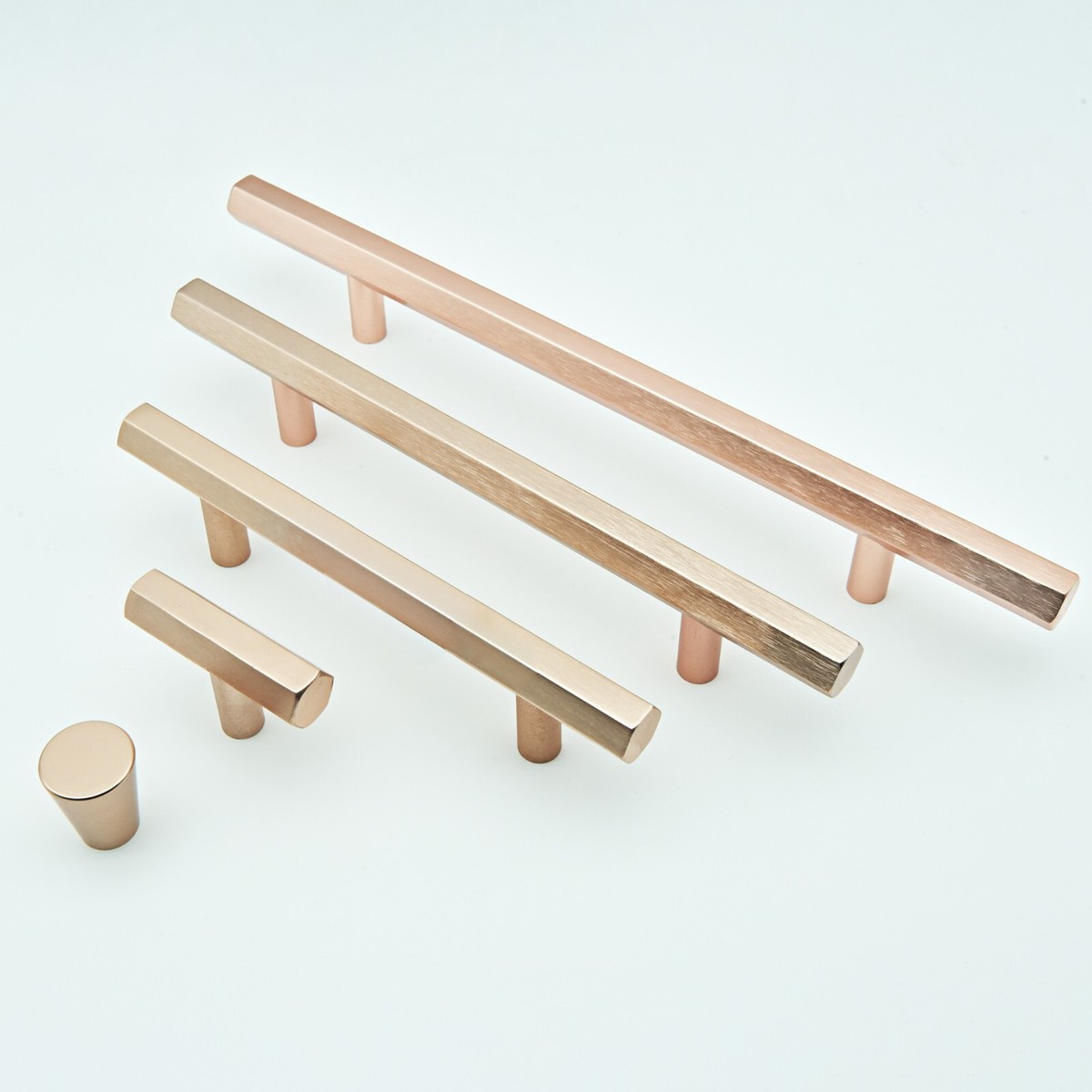 rose gold knobs for dresser 10 Pack Cabinet Knobs, 1 Inch Modern Drawer Pulls with Multiple Finishes, Perfect for Cabinets, Dressers, Vanities, Nightstands