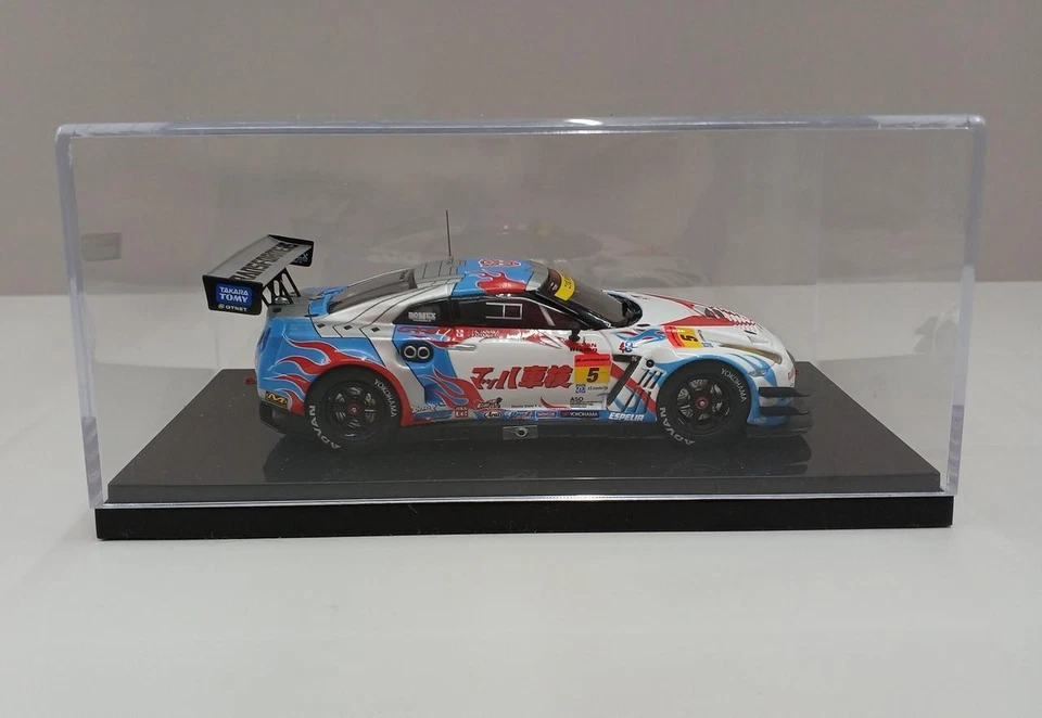 EBBRO Minicar 1/43 MACH SYAKEN WITH TRANSFORMERS 30TH SUPER GT300 2014 Used - Image 4 of 4