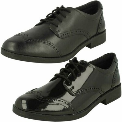 Mädchen Clarks Aubrie Craft Y Schnürschuh Halbschuh Schulschuhe