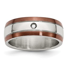 Chisel Stainless Steel Brushed/Polished Brown...