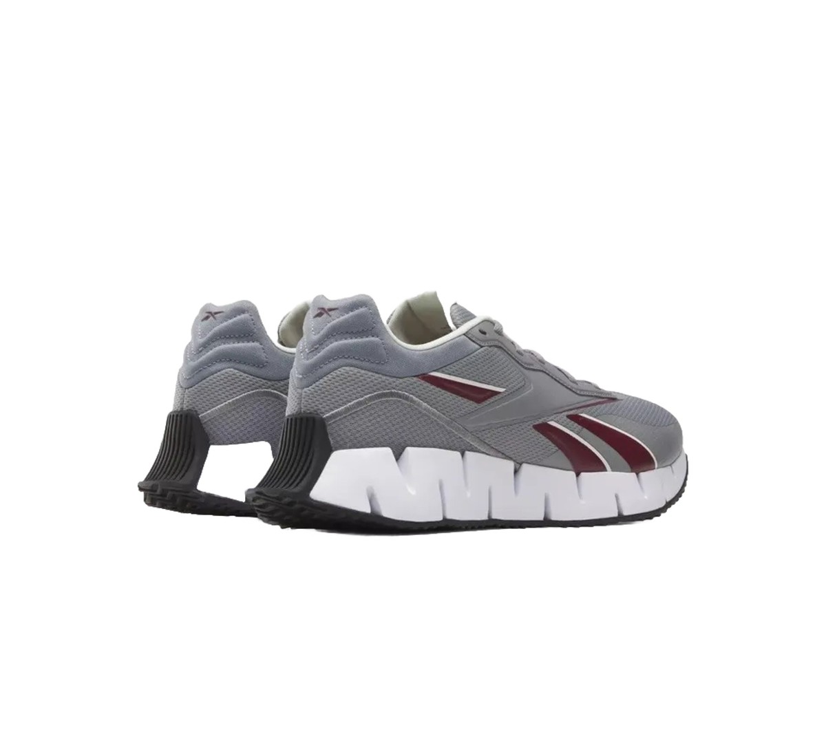Men Reebok Zig Dynamica 4 Running Shoes Sneakers Grey Gray