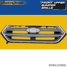 Fit For 2015 2016 2017 2018 Ford Edge Front Upper Bumper Grill Grille Chrome