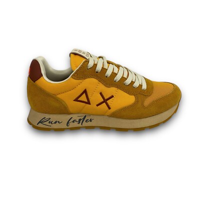 Japan Scarpe Ax Uomo Rosse Scarpe Uomo SUN68 AX Sneakers Giallo