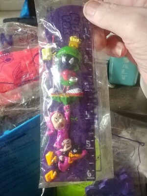 Lot-vintage Looney Tunes Marvin Martian Subway 50th Anniversary