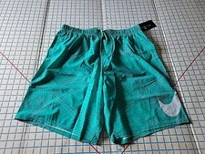 Nike Mens Breaker Volley 9" Swim Shorts Teal Green Mens XL 8