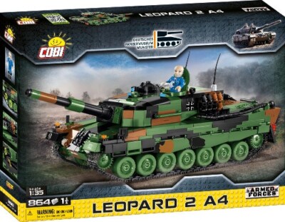 COBI 2618 LEOPARD 2 A4 Spielzeug block set Militar LEGO KOMPATIBEL