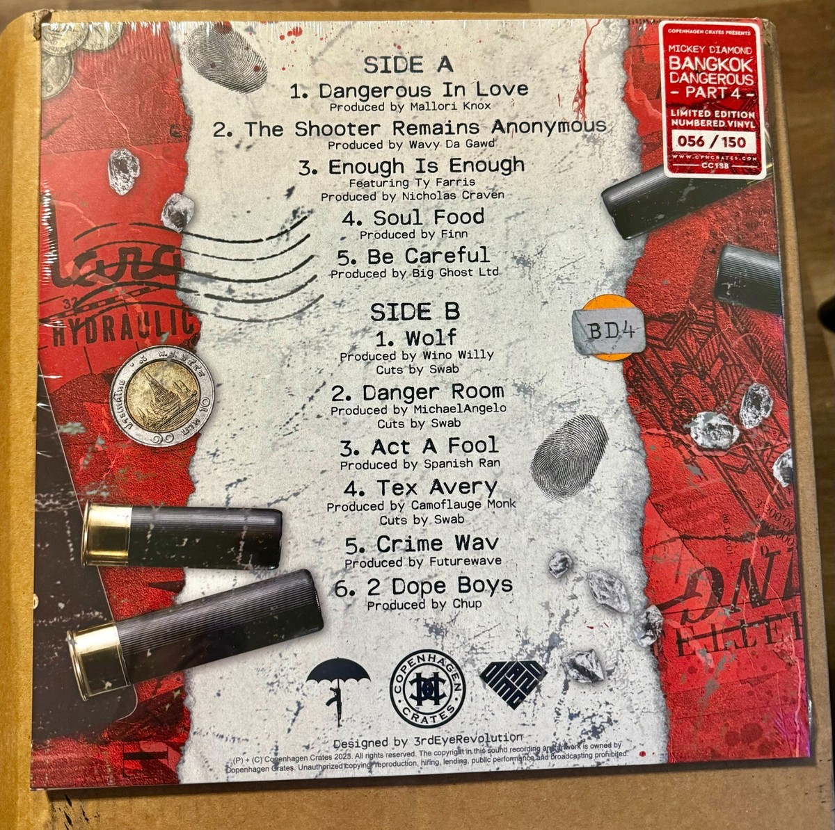 洋楽 MICKEY DIAMOND / BANGKOK DANGEROUS 4 RED s-l400.jpg
