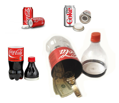 GROSSE KOKSFLASCHE VERSTECK SICHER ABLENKUNG GEHEIMNIS VERSTECK AUTO VERSTECK COLA GETRÄNK KLEIN