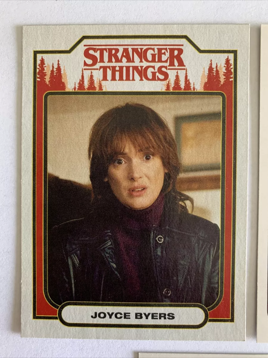 STRANGER THINGS Character Card & Stickers WILL BYERS ST-7, 7 of 20 & 7 of  10