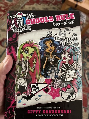 Monster High: The Ghouls Rule Boxed Set - Hardcover By Daneshvari, Gitty - GOOD