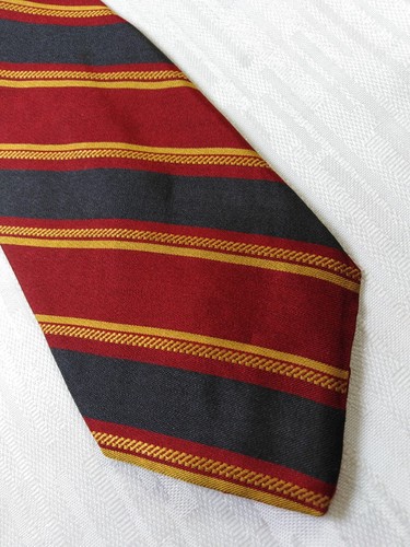 TRUSSARDI 100% SILK TIE SETA CRAVATTA NECKTIE ITALY VINTAGE CLASSIC - Imagen 2 de 6