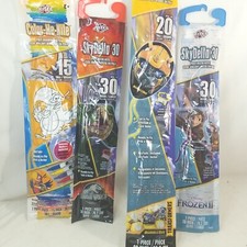 4 X Kites Face Kite COLOR ME 15-30in Transformers JURASSIC world FROZEN LOT A