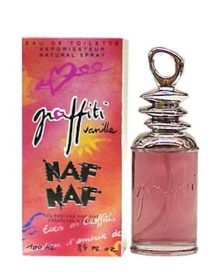 NAF NAF GRAFFITI VANILLA Women PERFUME 100ml-3.4oz EDT Spray DISCONTINUED (BO27