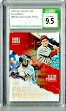 2018 Panini Diam. Kings Bobby Doerr/ Dustin Pedroia  Past and Present CSG 9.5
