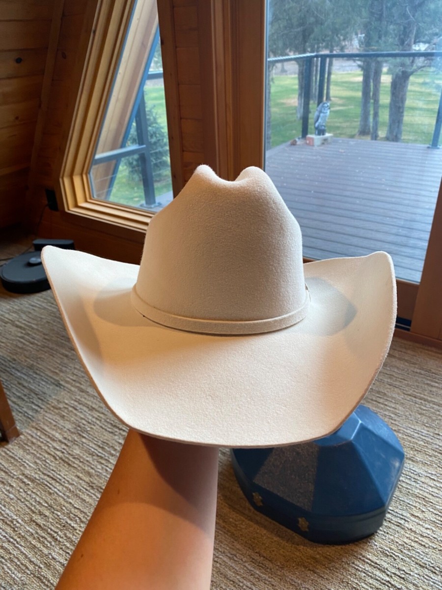 Resistol Cream 2X Cowboy Hat size 3/4 - Main Image
