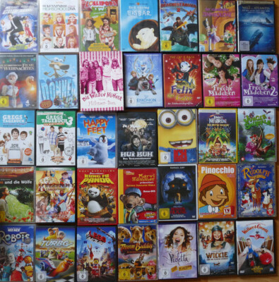 DVD Auswahl, Sammlung aus der Kategorie Kinderfilme Jugendfilm Disney Pixar etc.