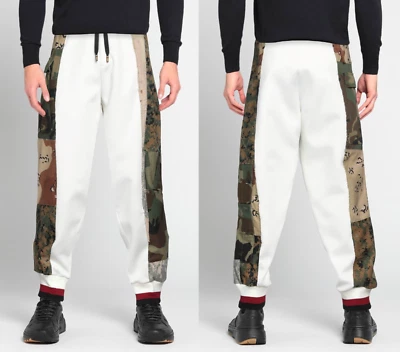 DOLCE & GABBANA Reborn to Live Panelled Track Pants Jogging-Hose Cargo Trousers - Bild 1 von 4