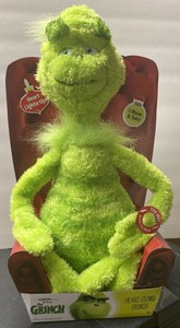 the grinch heart glows grinch plush