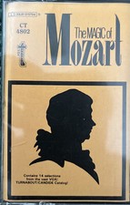 VINTAGE CASSETTE TAPE MOZART THE MAGIC OF MOZART
